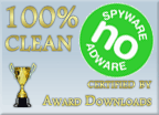 100% clean on Award Downloads!