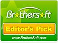 Editor's Pick on BrotherSoft.com!