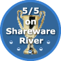 5/5 on Shareware River!