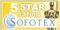 5/5 Star Rating on Sofotex.com!