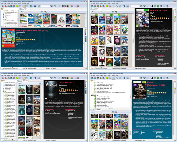 Click to view Collectorz.com Game Collector 18.0.1 screenshot