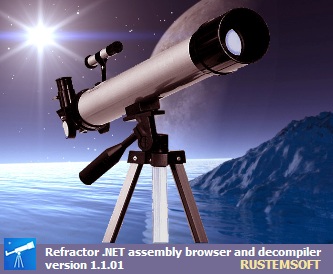 Click to view Refractor freeware .NET Decompiler 1.5.6 screenshot
