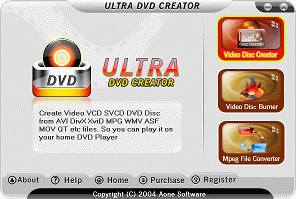 Click to view Ultra DVD Creator 2.9.1222 screenshot