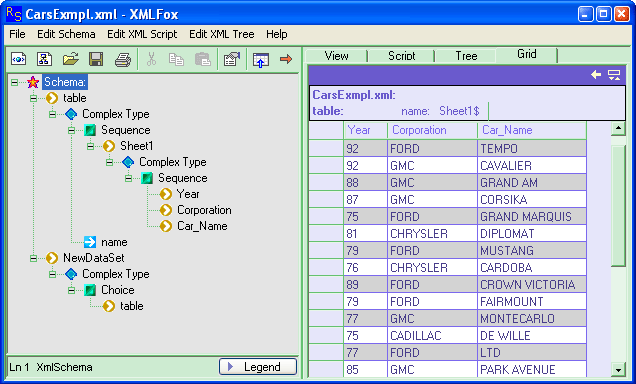 Click to view Freeware XMLFox XML/XSD Editor 8.2.0 screenshot