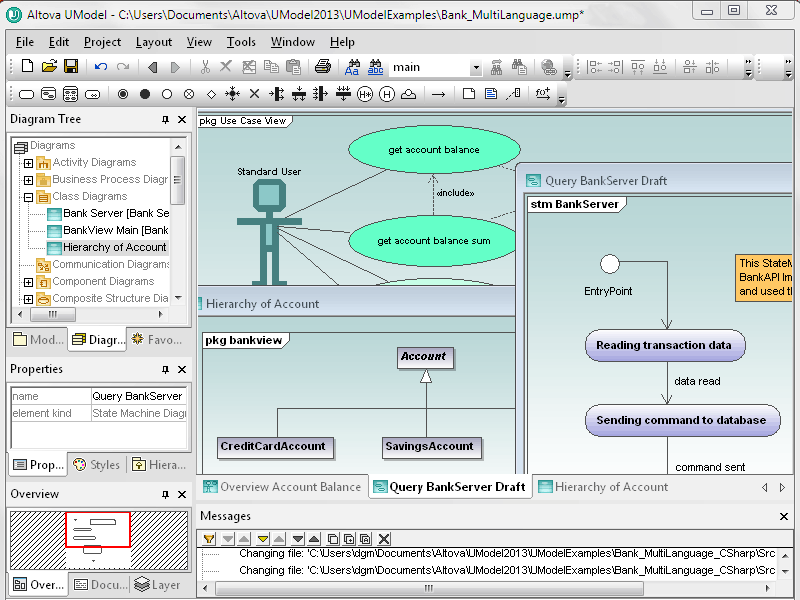 Click to view Altova UModel Enterprise Edition 2016r2 screenshot