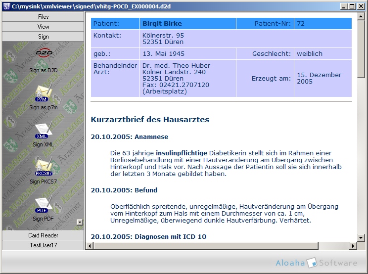 Click to view Aloaha sign! 6.0.15 screenshot