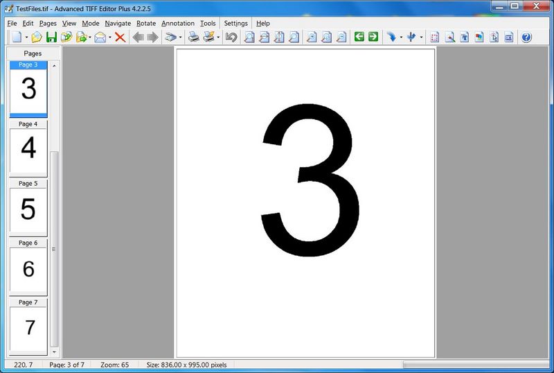 Click to view Advanced TIFF Editor Plus 4.17.12.20 screenshot