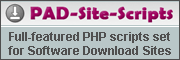 PAD Site Scripts - Launch your own download site!