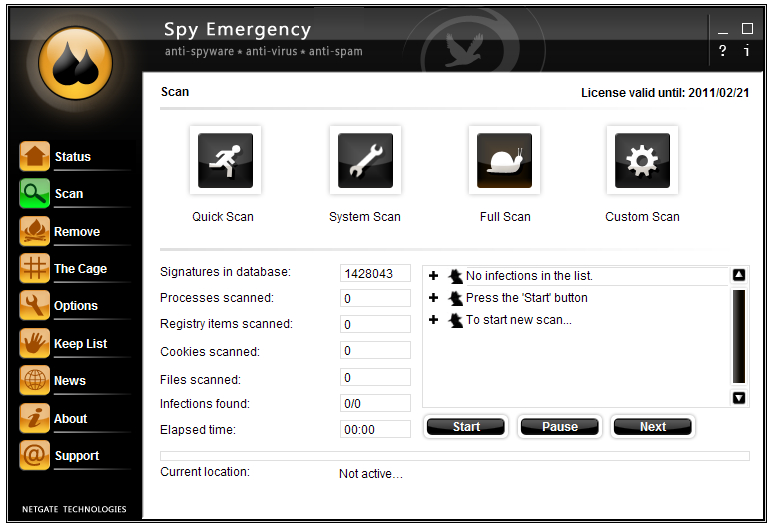 Click to view Spy Emergency 24.0.690 screenshot