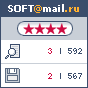 Оценка и статистика программы на SOFT.Mail.ru