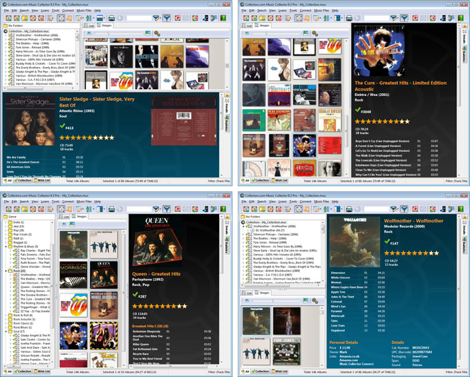 Click to view Collectorz.com Music Collector 16.2.1 screenshot