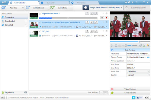 Click to view Any DVD Converter Pro. 5.9.2 screenshot