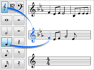Click to view Crescendo Music Notation Editor 2.09 screenshot