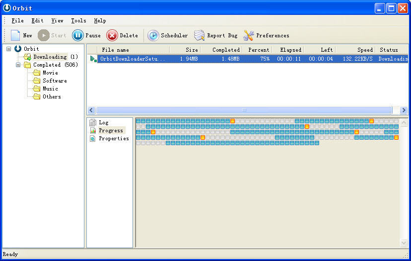 Click to view Orbit Downloader 4.1.1.0 screenshot