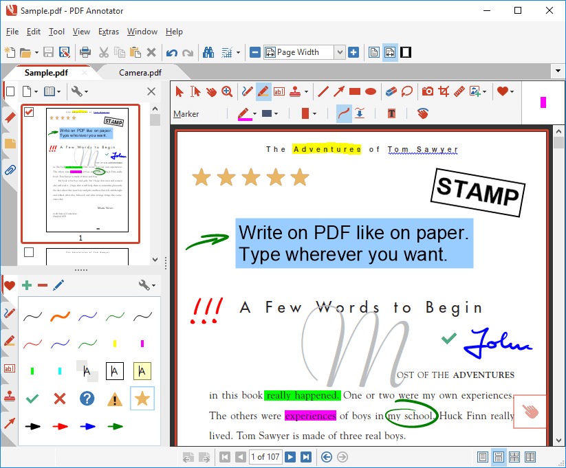 Click to view PDF Annotator 6.1.0.618 screenshot