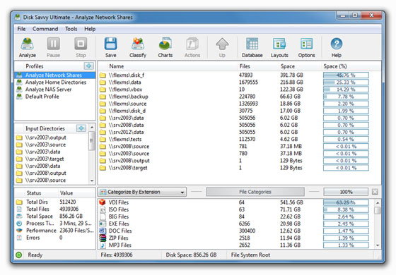 Click to view DiskSavvy 10.4.18 screenshot